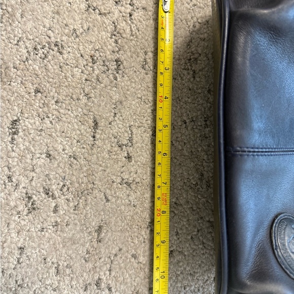 Henry’s Original Leather navy vintage bucket good embellish GVC leather bag Bag - Picture 9 of 15